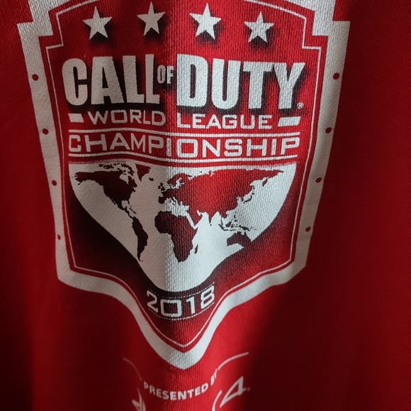 COPY - RARE Special Edition Nike Call of Duty Championship 2018 Red Hoodie with… - Picture 2 of 7